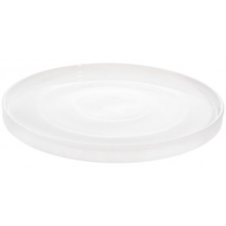 Тарелка обеденная Bona White City, набор 2 тарелки Ø28см, белый фарфор